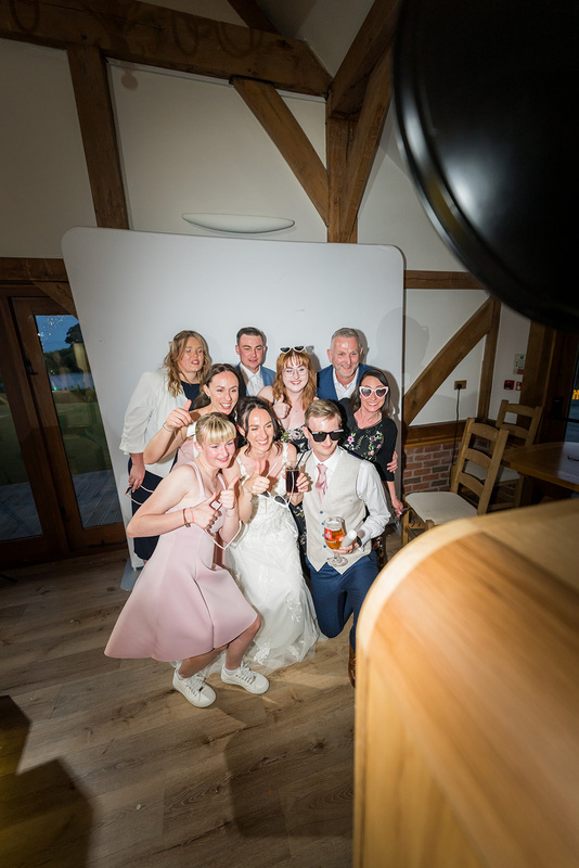 The Retro Oak<br>Photo Booth.