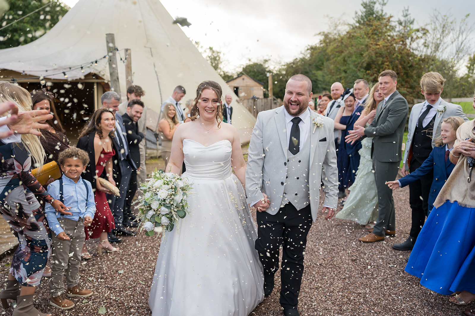 Rylands Farmhouse wedding photographer